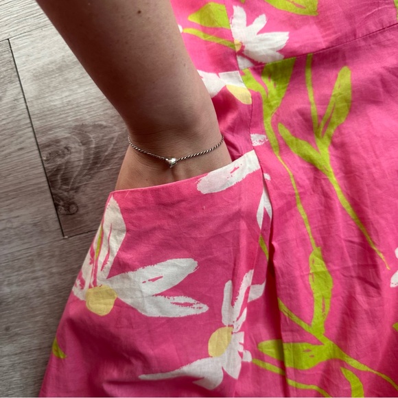 Lilly Pulitzer Pink Floral Strapless Dress - Picture 5 of 7